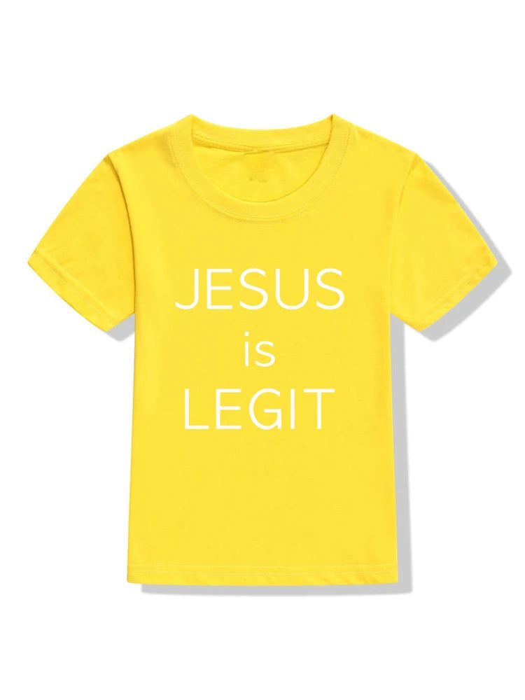 Jesus Is Legit Toddler Boy Shirt