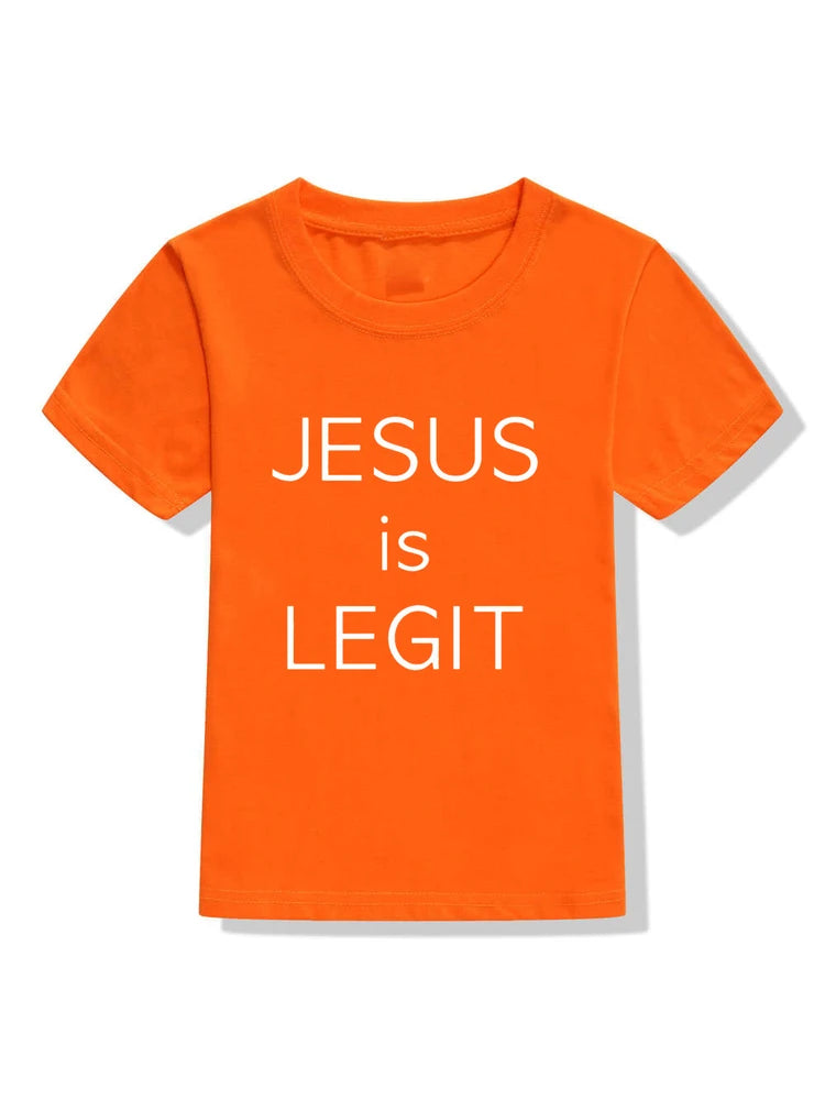 Jesus Is Legit Toddler Boy Shirt