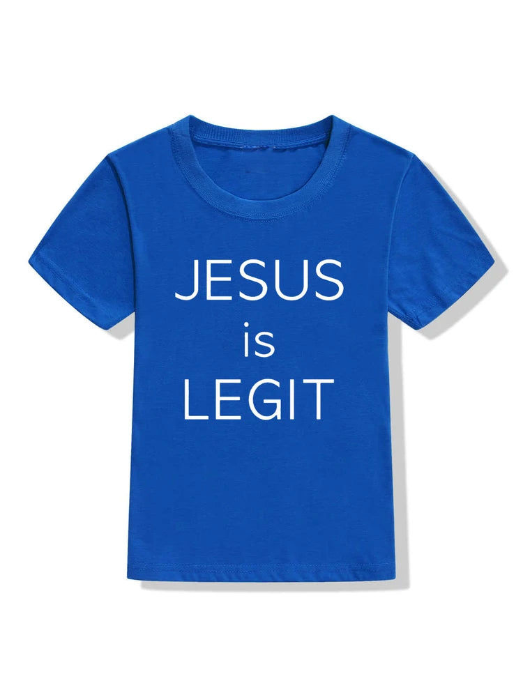 Jesus Is Legit Toddler Boy Shirt