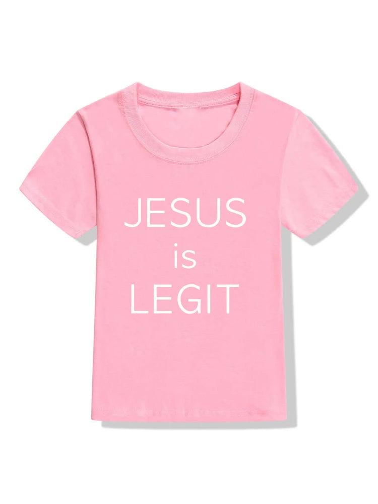 Jesus Is Legit Toddler Boy Shirt