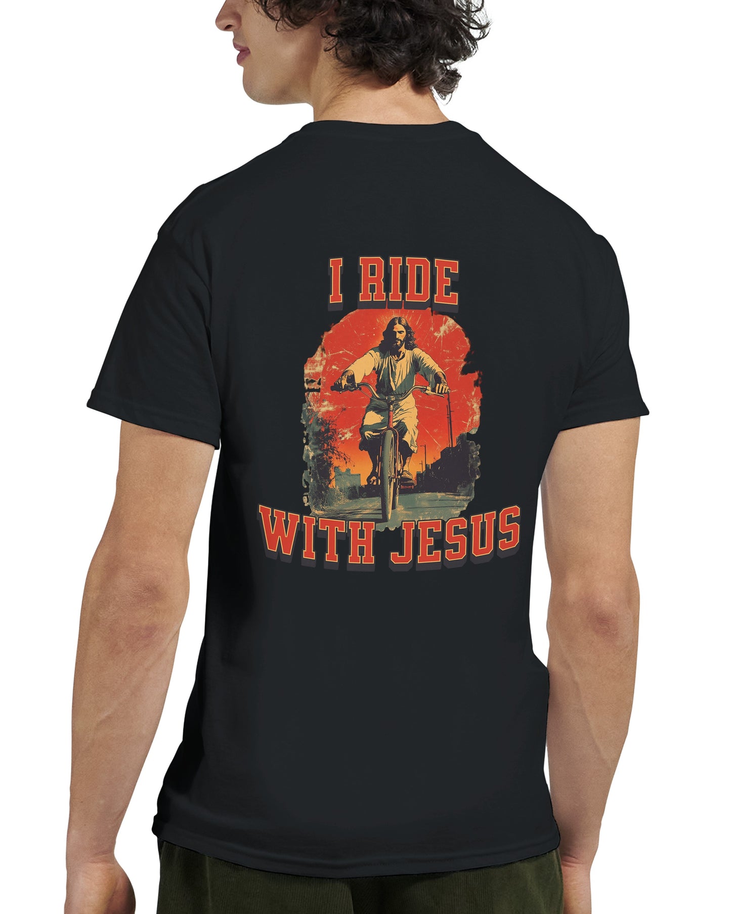 I Ride With Jesus T-shirt